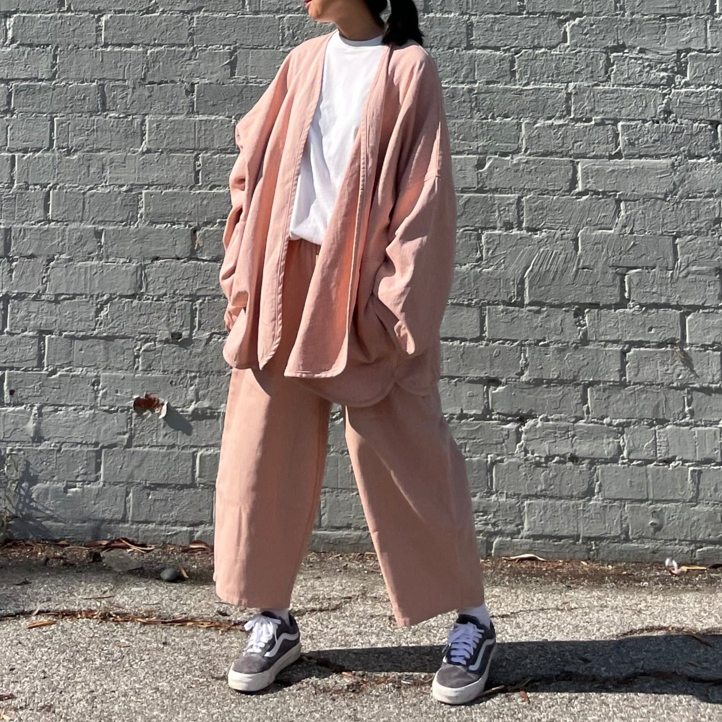 Los Angeles Robe Peach