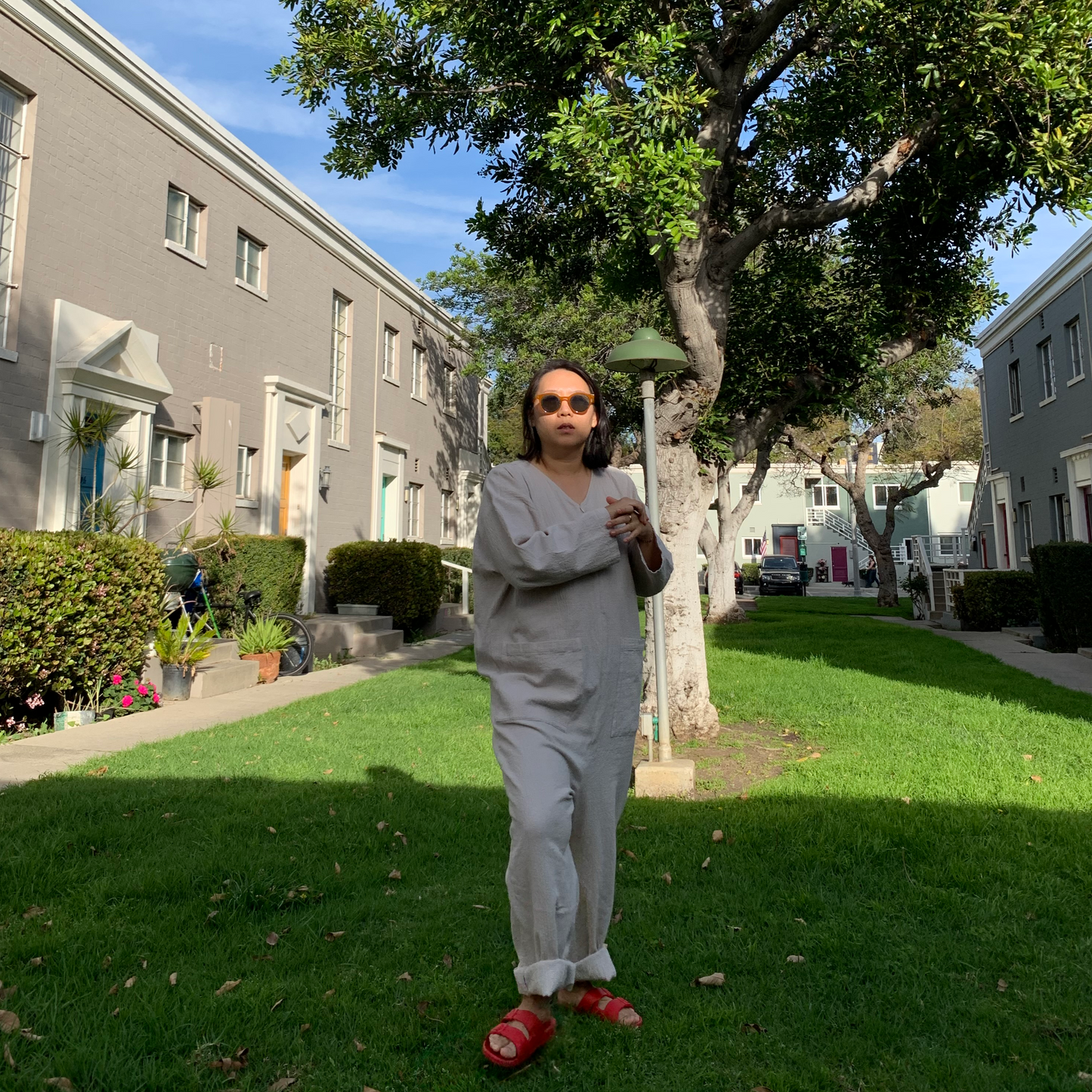 Snuggle Jumpsuit Oat