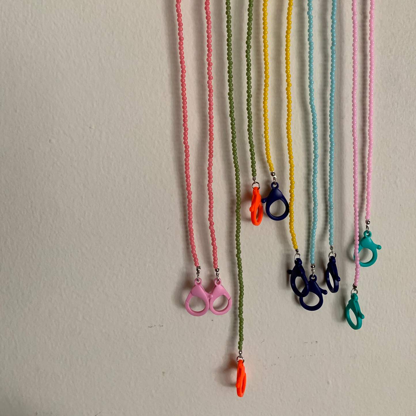 Vintage Necklace Mask Strap