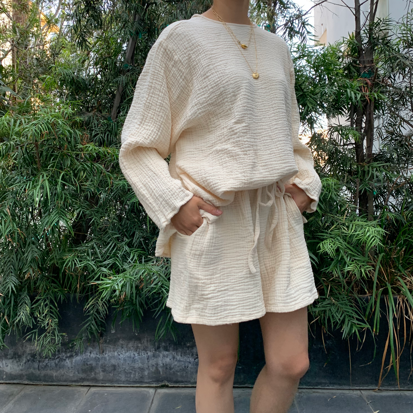 August Shorts Eggnog