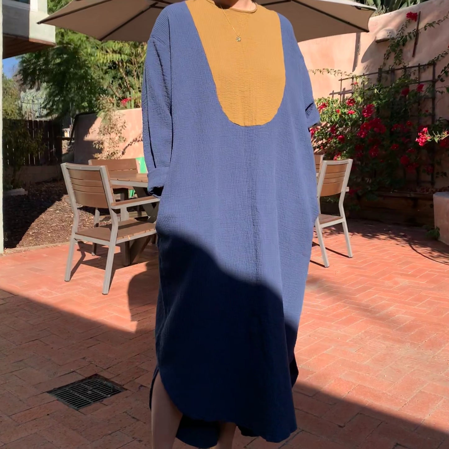 November Maxi Dress Navy