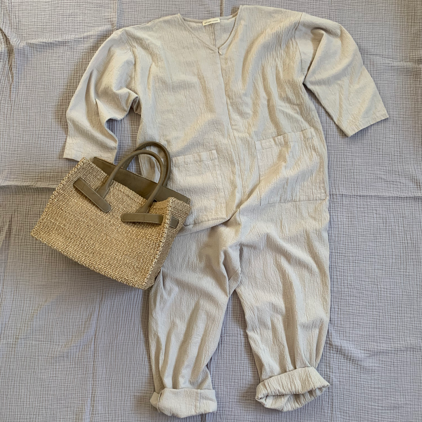 Snuggle Jumpsuit Oat