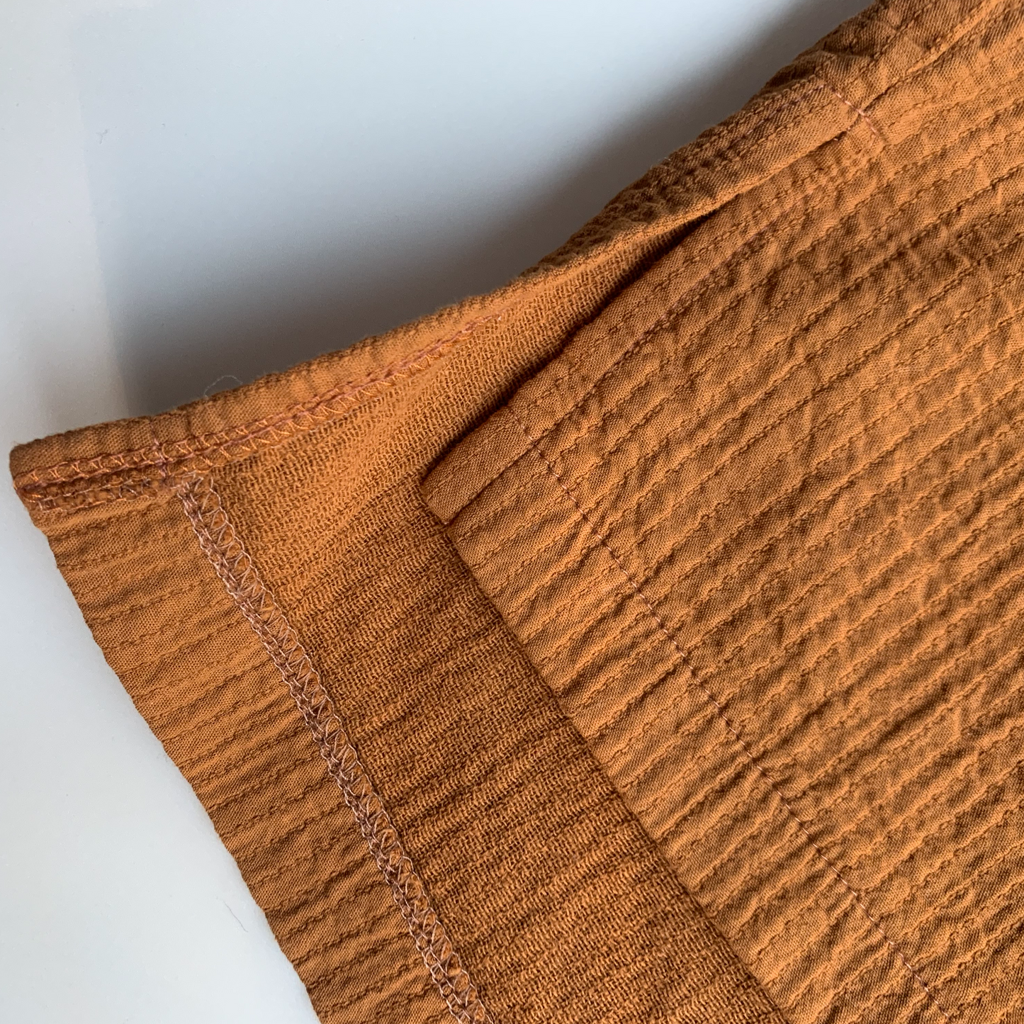 December Easy Peasy Vest Caramel