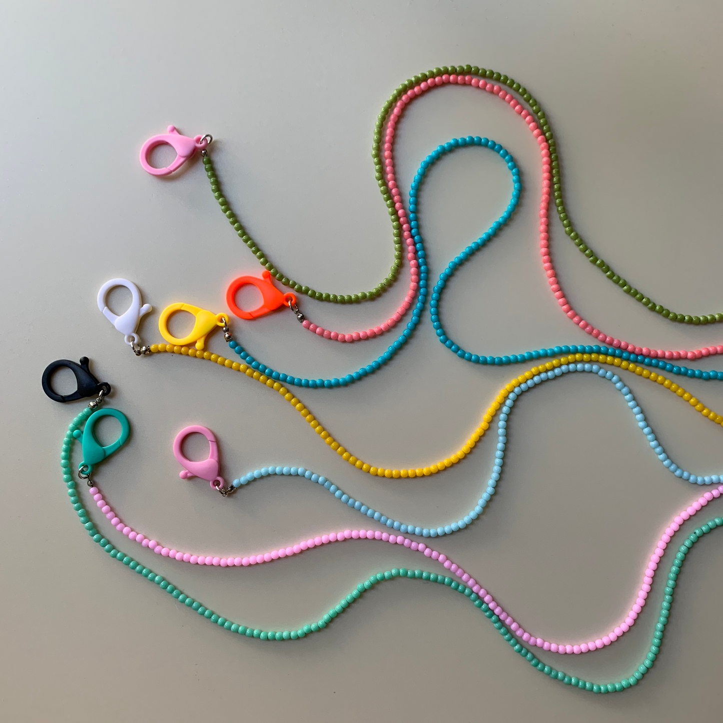 Vintage Necklace Mask Strap