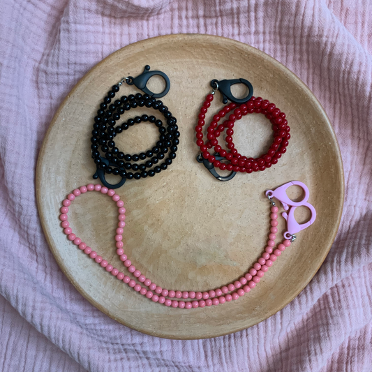 Vintage Necklace Mask Strap 2