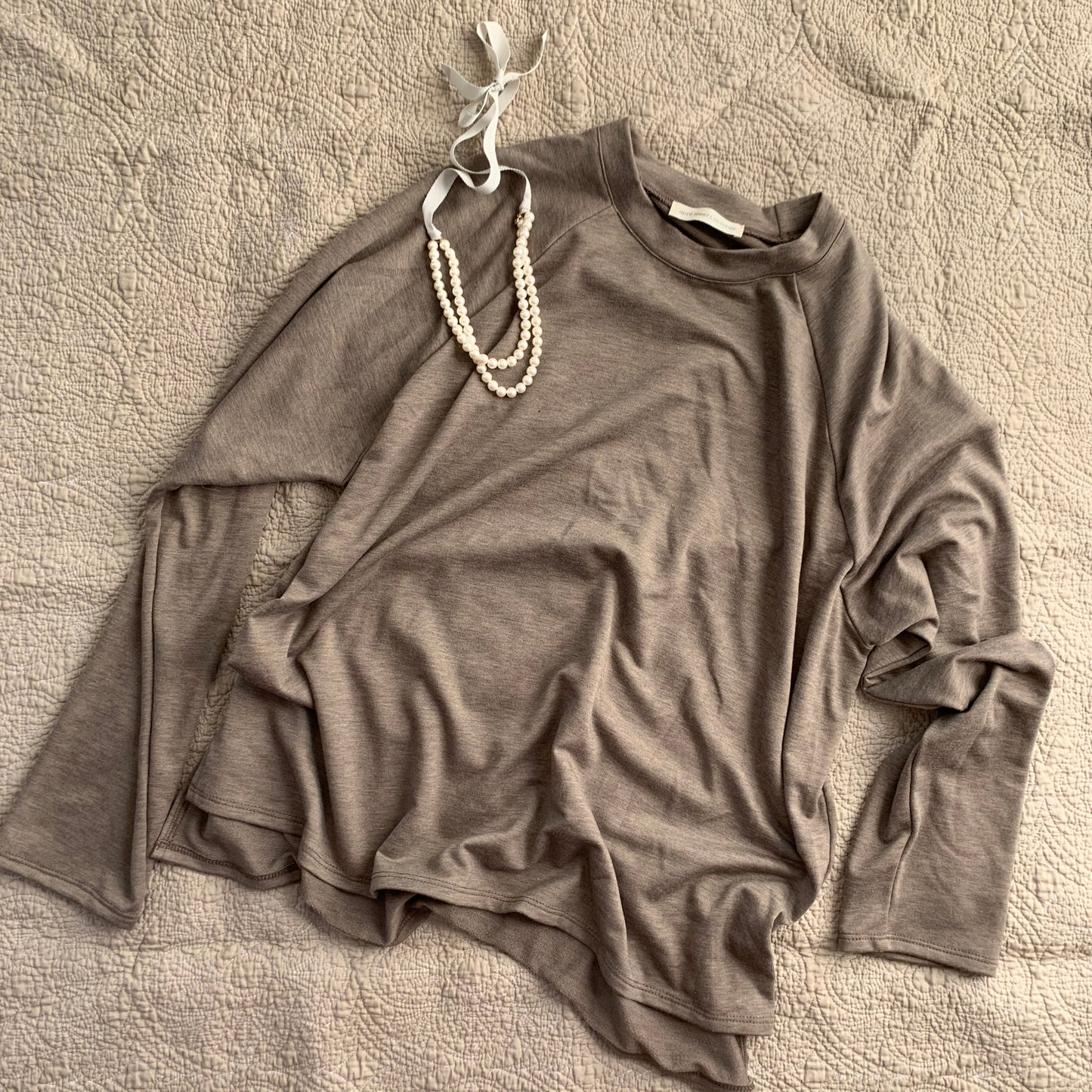 Raglan Tee_Heather Olive