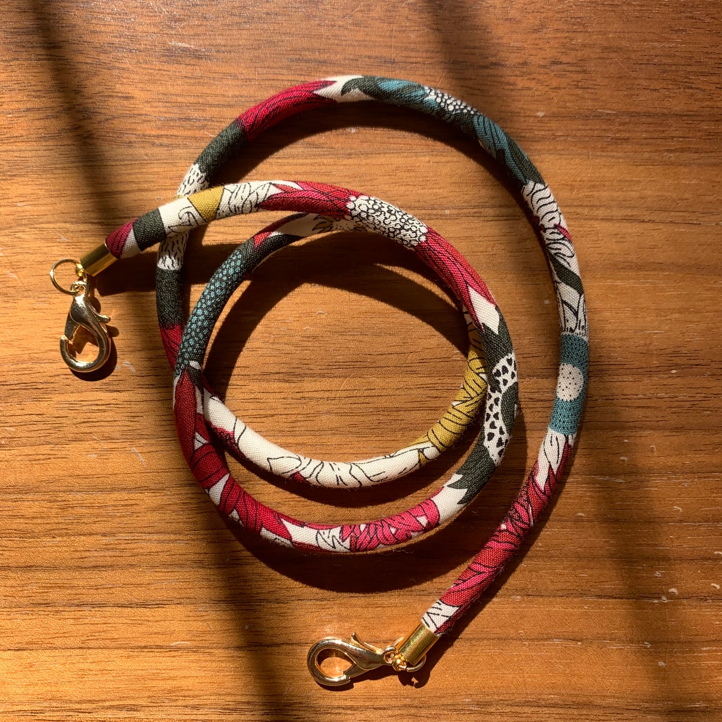 Flower Garden Mask Strap