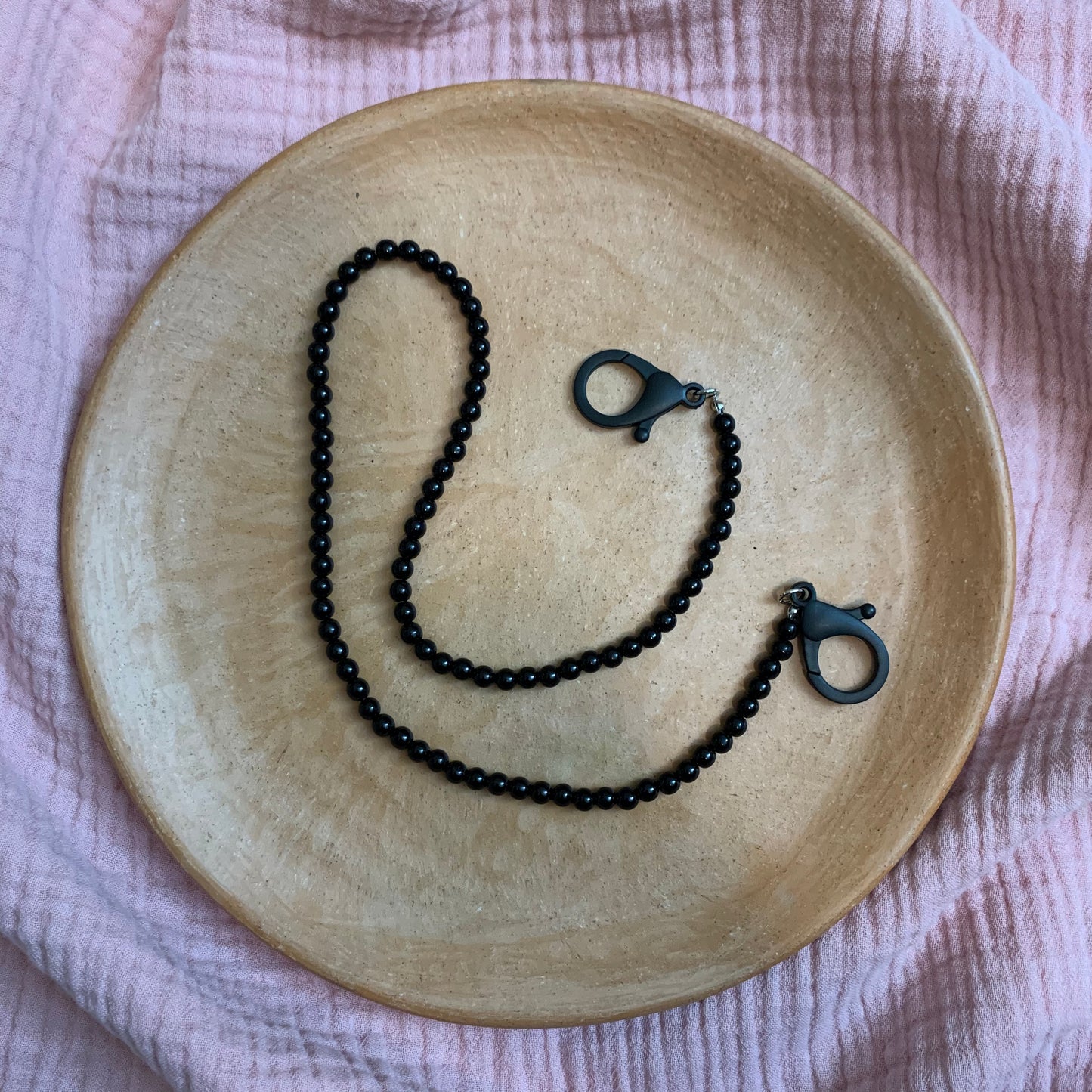 Vintage Necklace Mask Strap 2