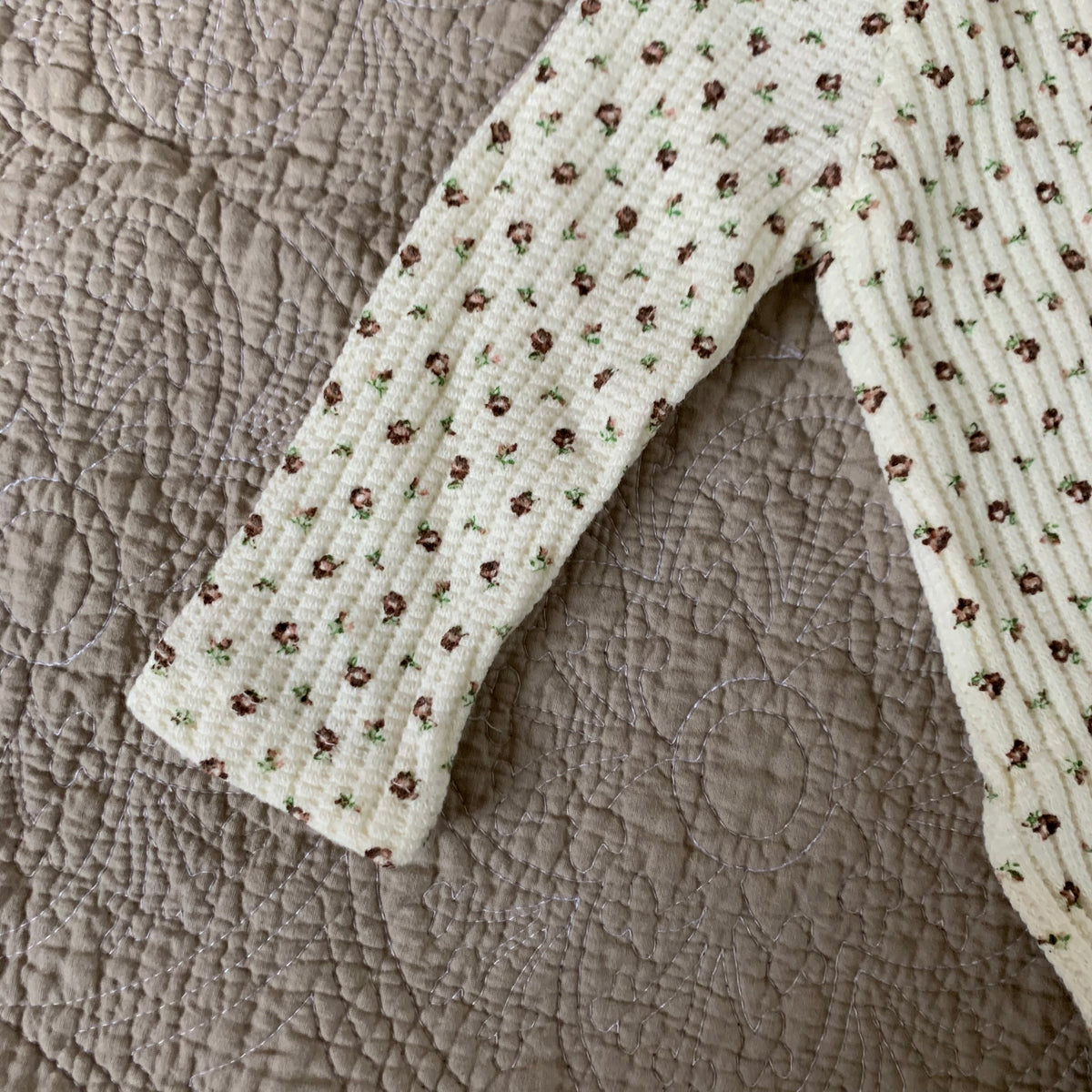 Quilted Onesie April meets october