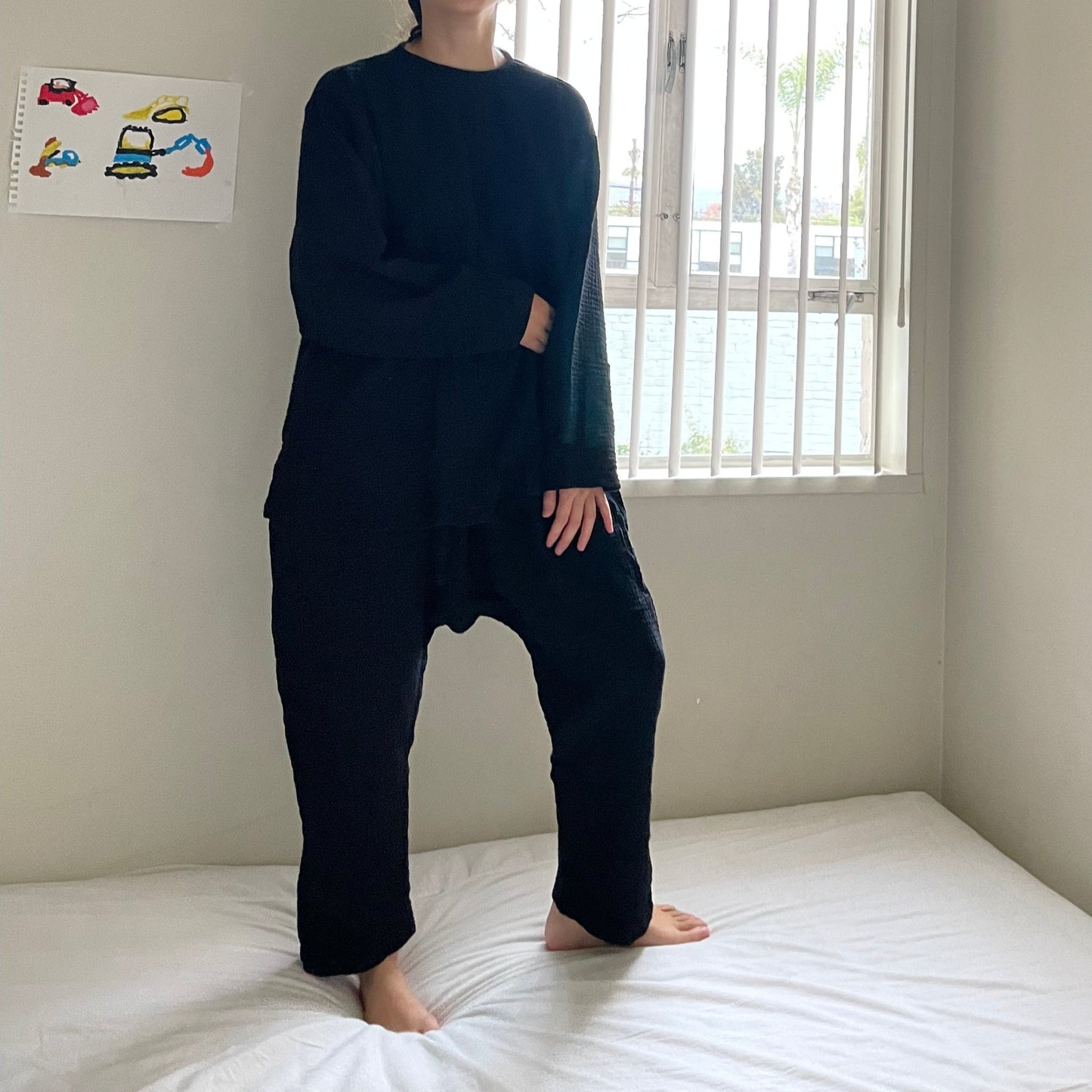 August Pants Black (New Design)