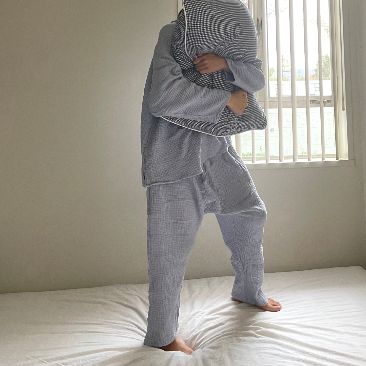 October Top Pale Blue (New Version)