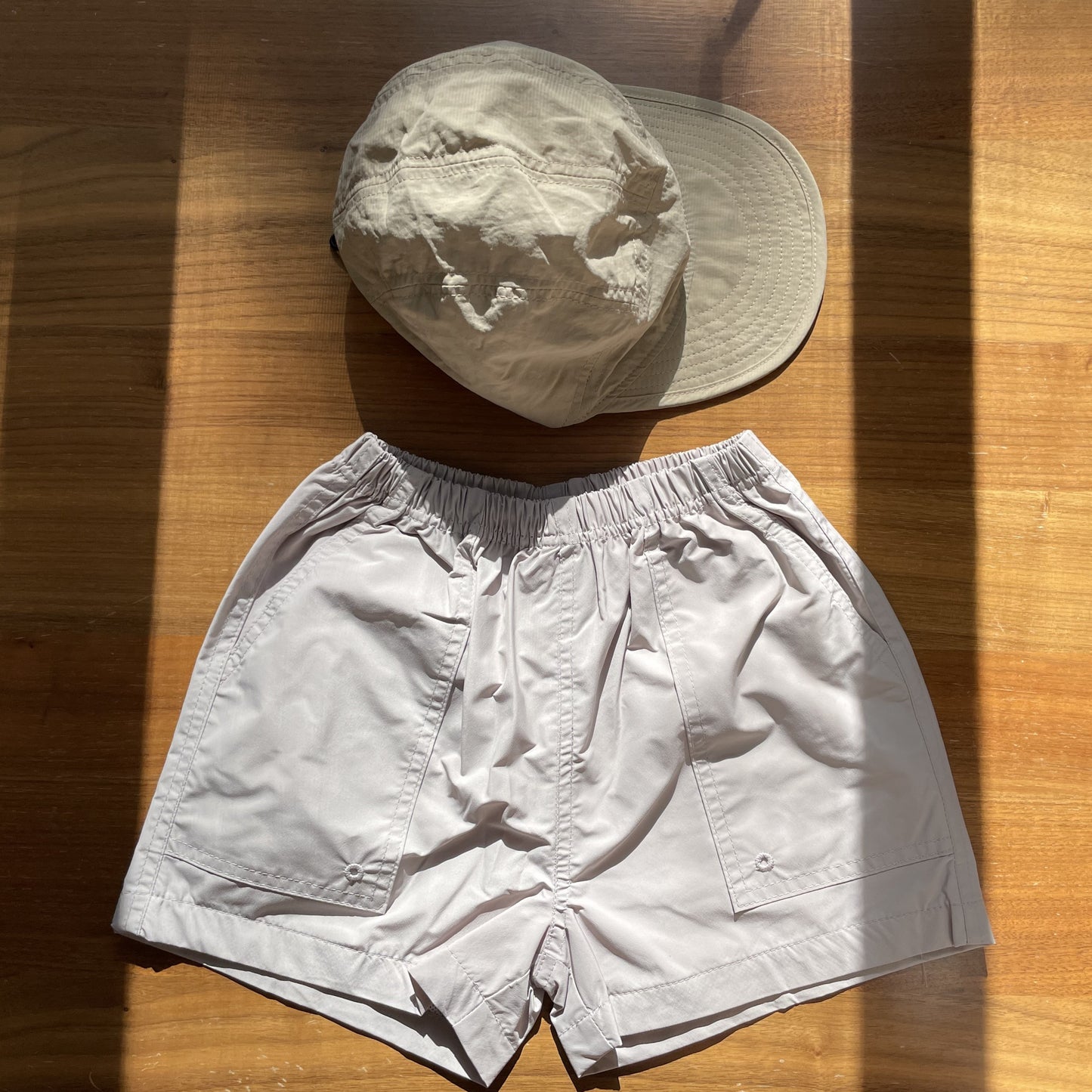 Beach Shorts Light Beige