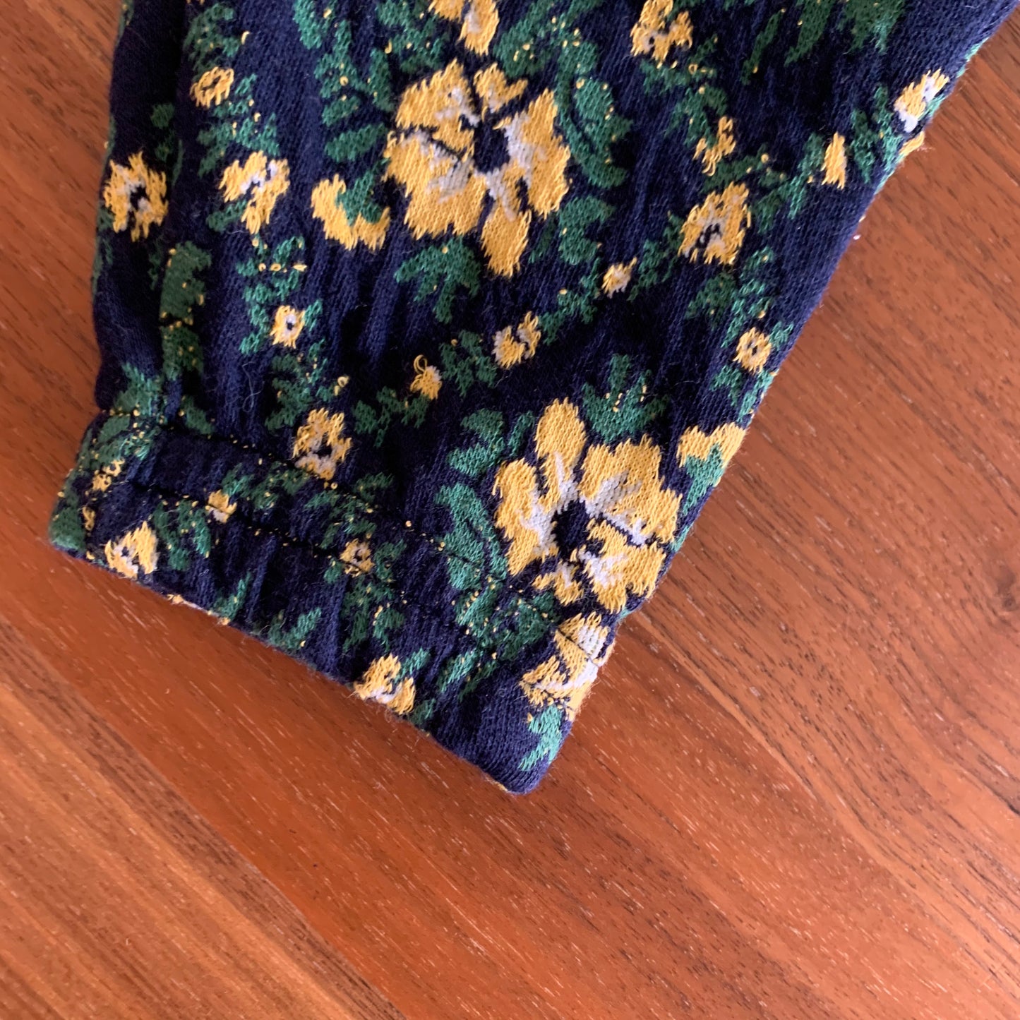 Jacquard Sweat Pants_Navy