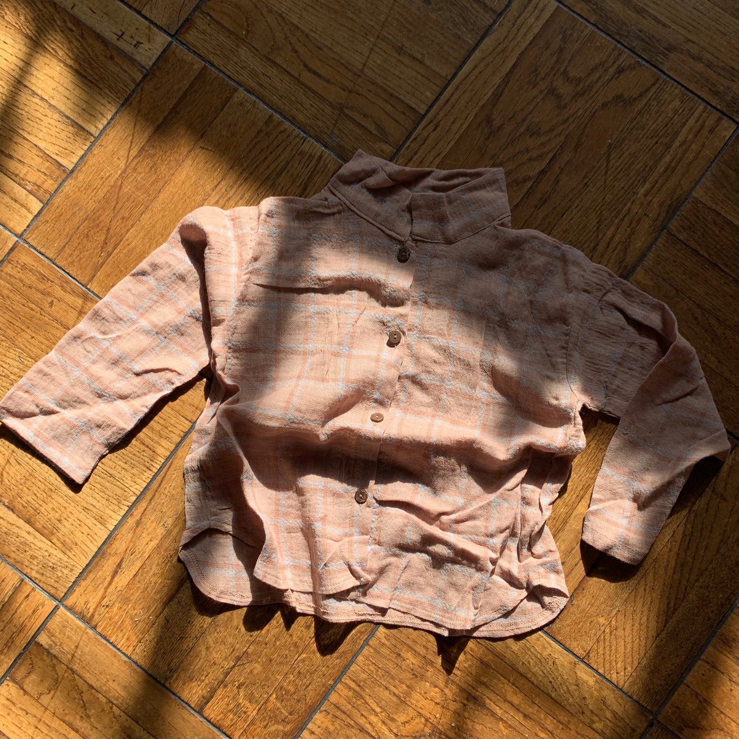 Checkered Shirts_Light Brown