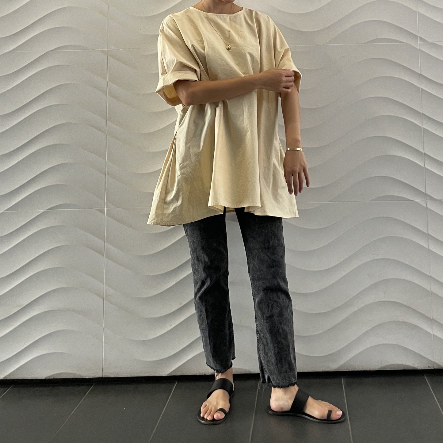 [STUDIO Collection] Volume Blouse Butter