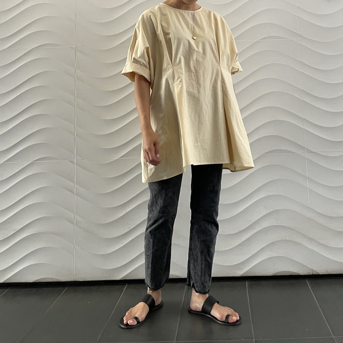[STUDIO Collection] Volume Blouse Butter