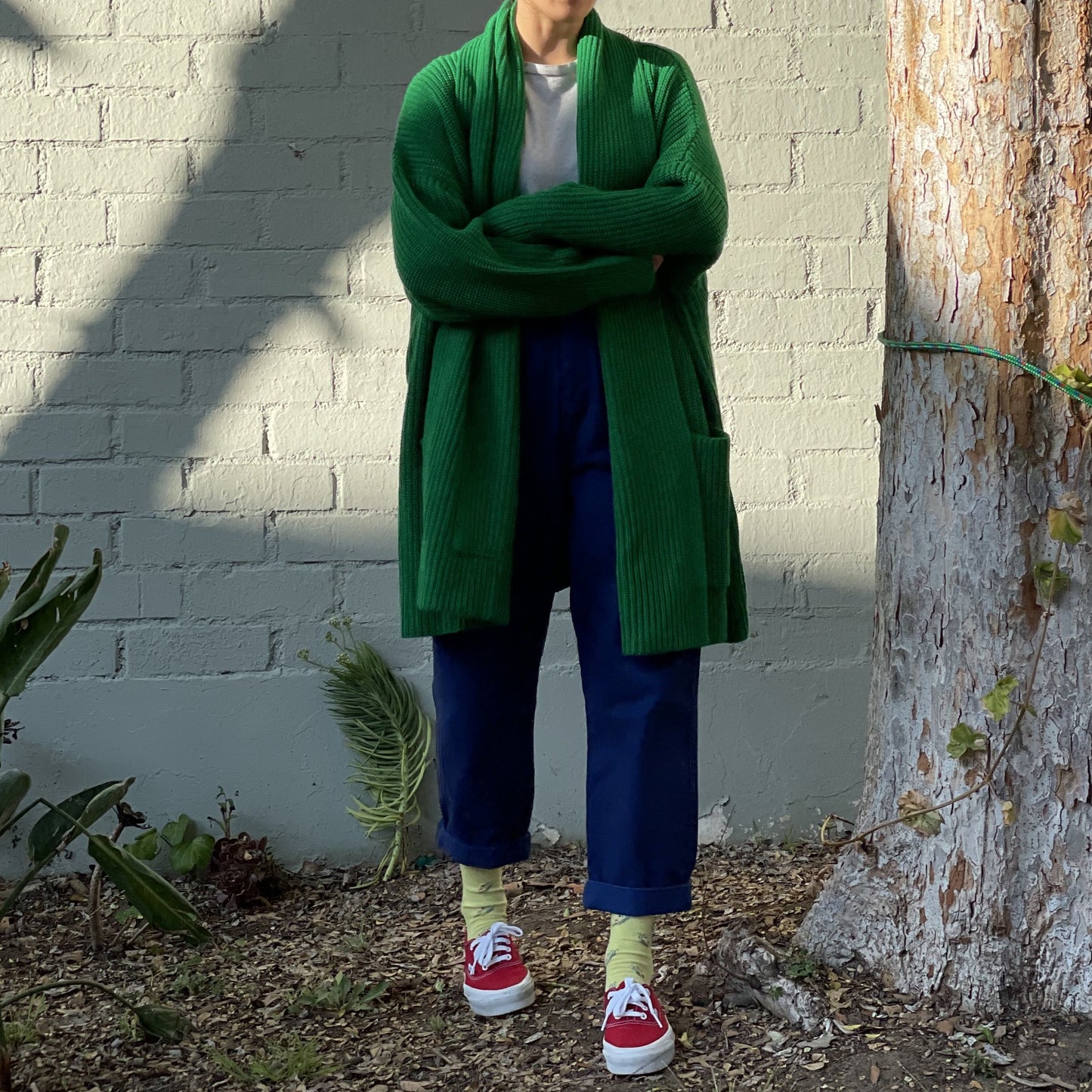 Big Cardigan Kelly Green