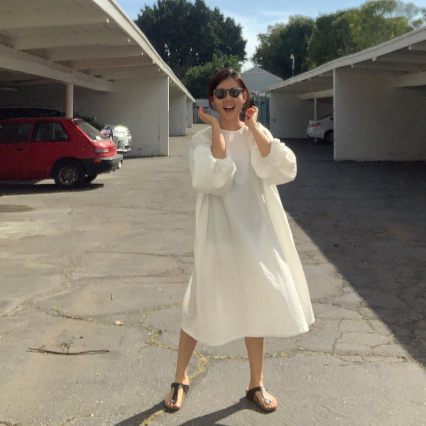 Ogden Dress Off White