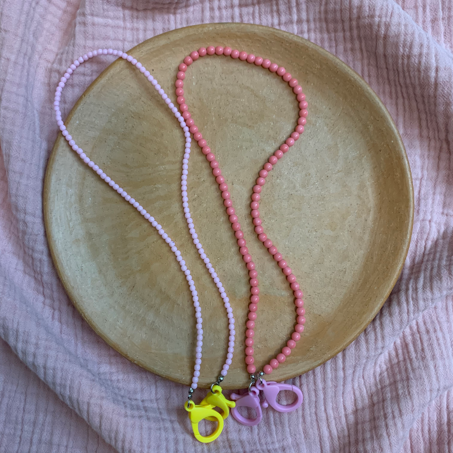 Vintage Necklace Mask Strap 2