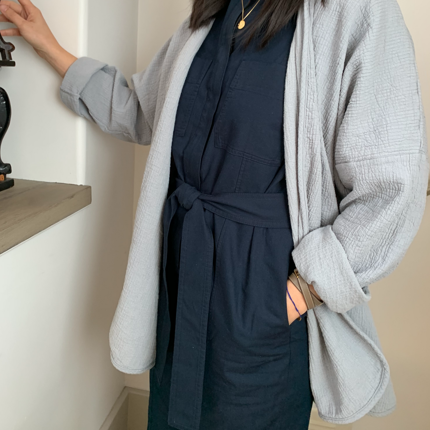 November Robe_Blue Gray