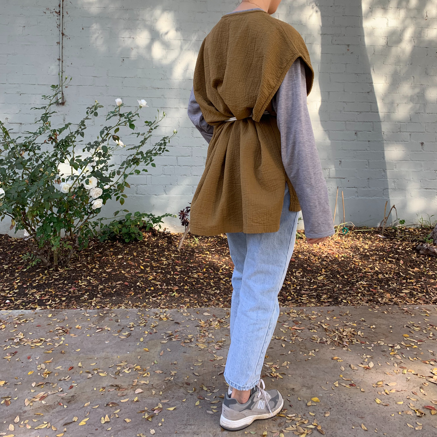 December Easy Peasy Vest Olive