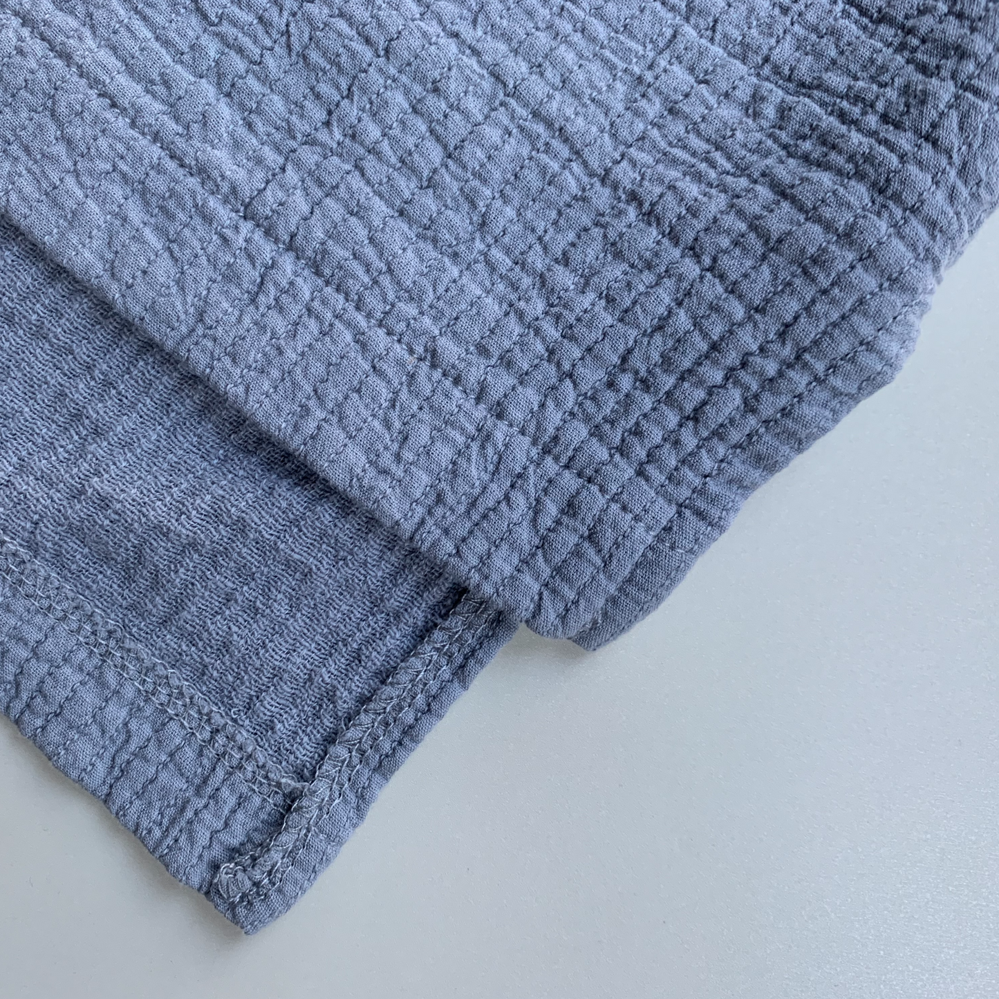 December Easy Peasy Vest Blue Gray