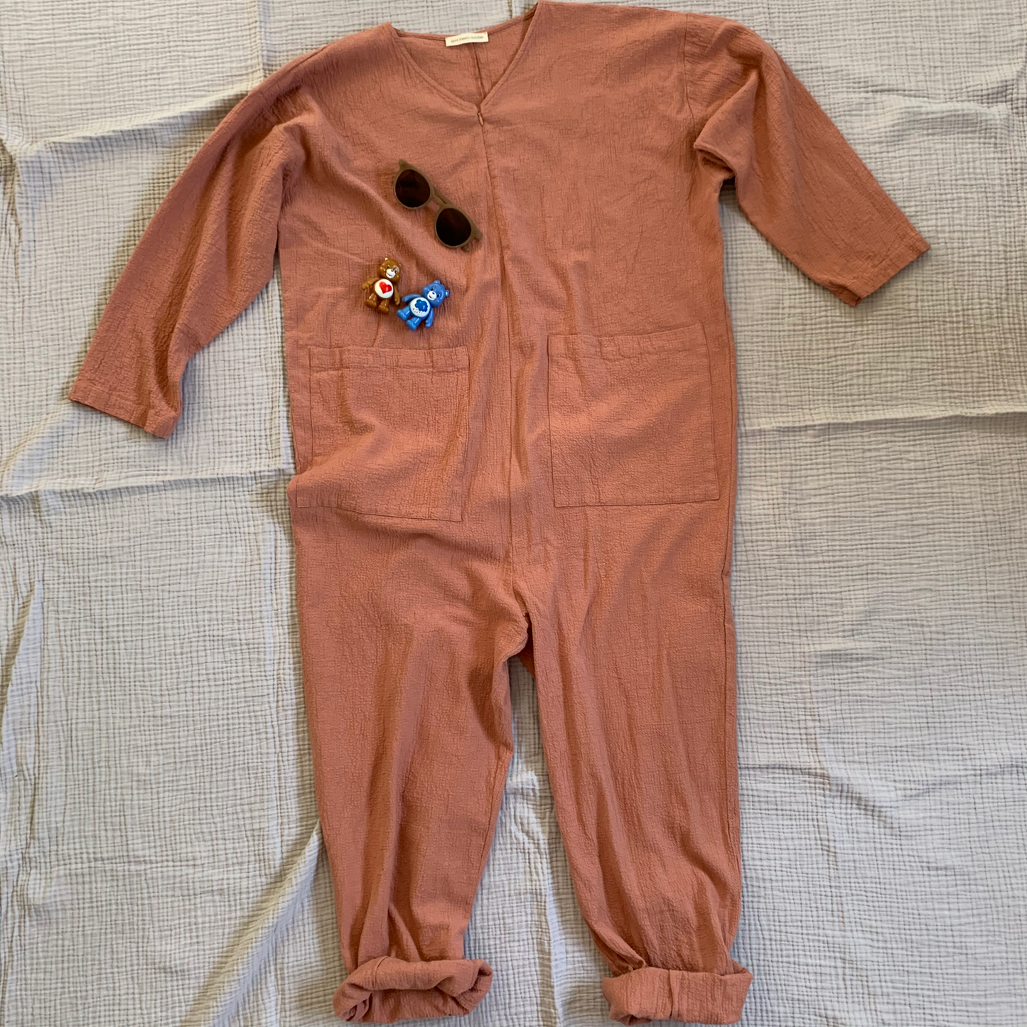 Snuggle Jumpsuit Dusty Pink