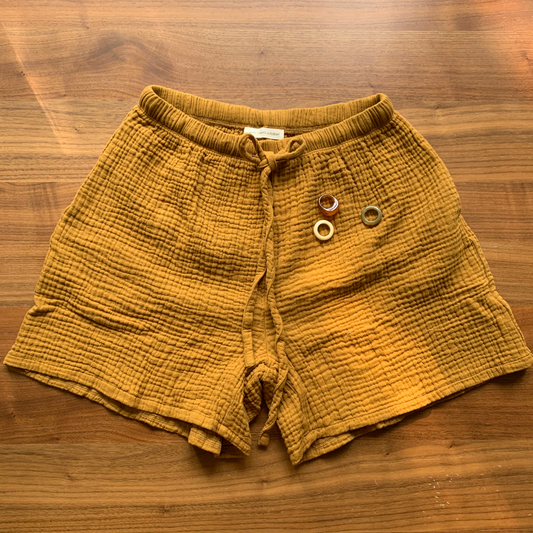 August Shorts Mustard