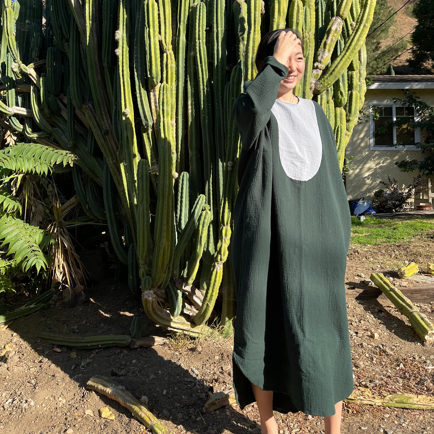 November Maxi Dress Green