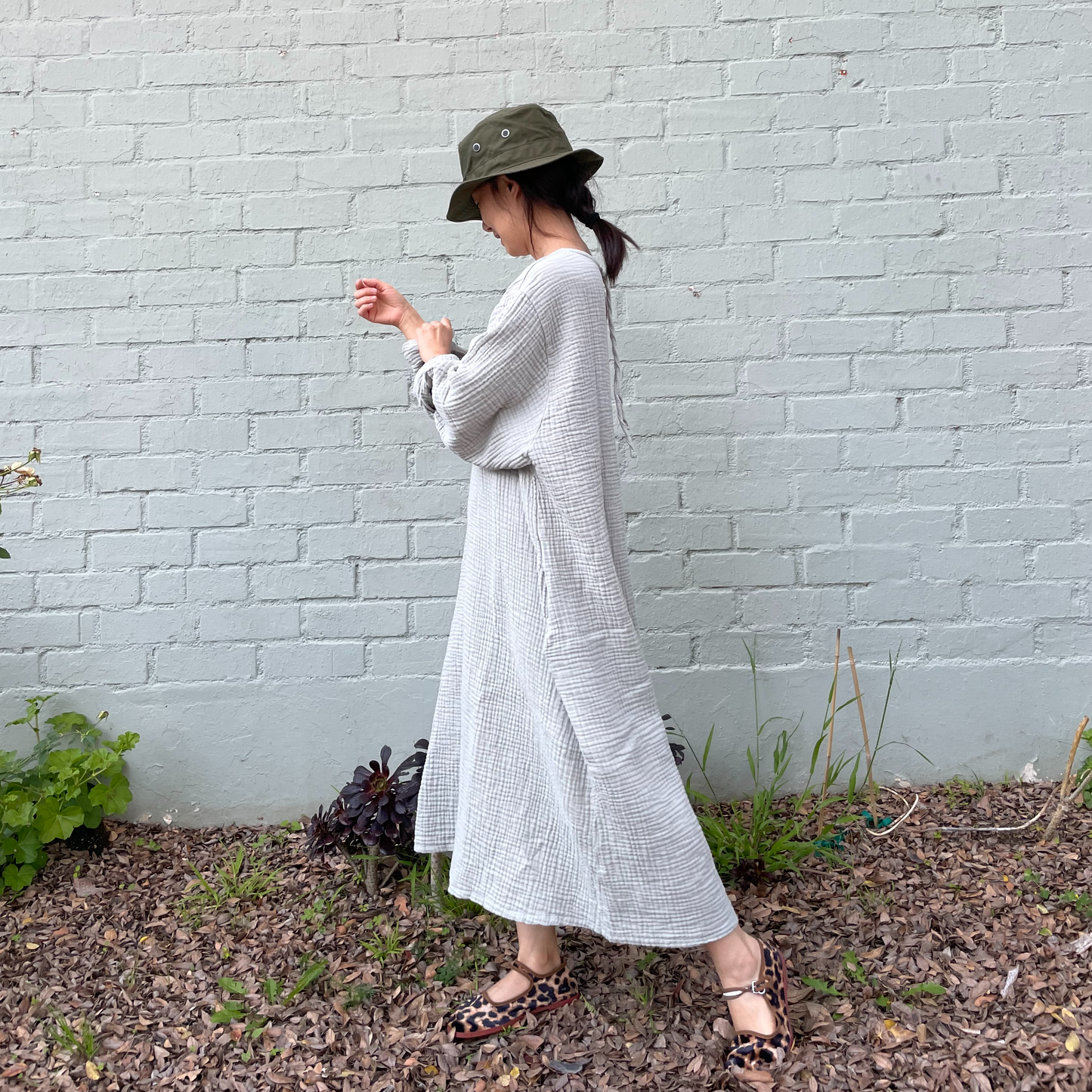 October Dress 2021 Light Sage