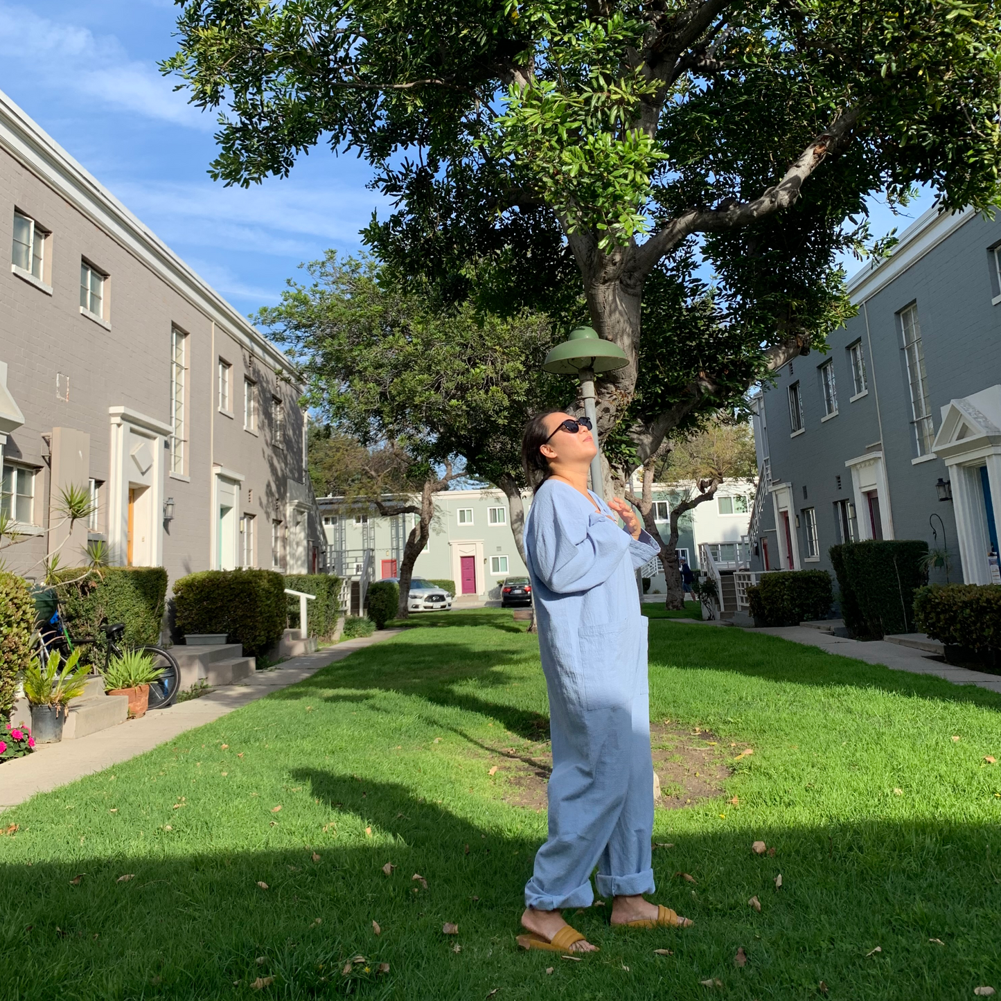 Snuggle Jumpsuit Baby Blue