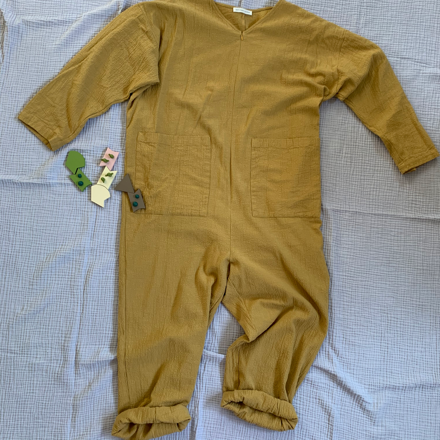 Snuggle Jumpsuit Camel