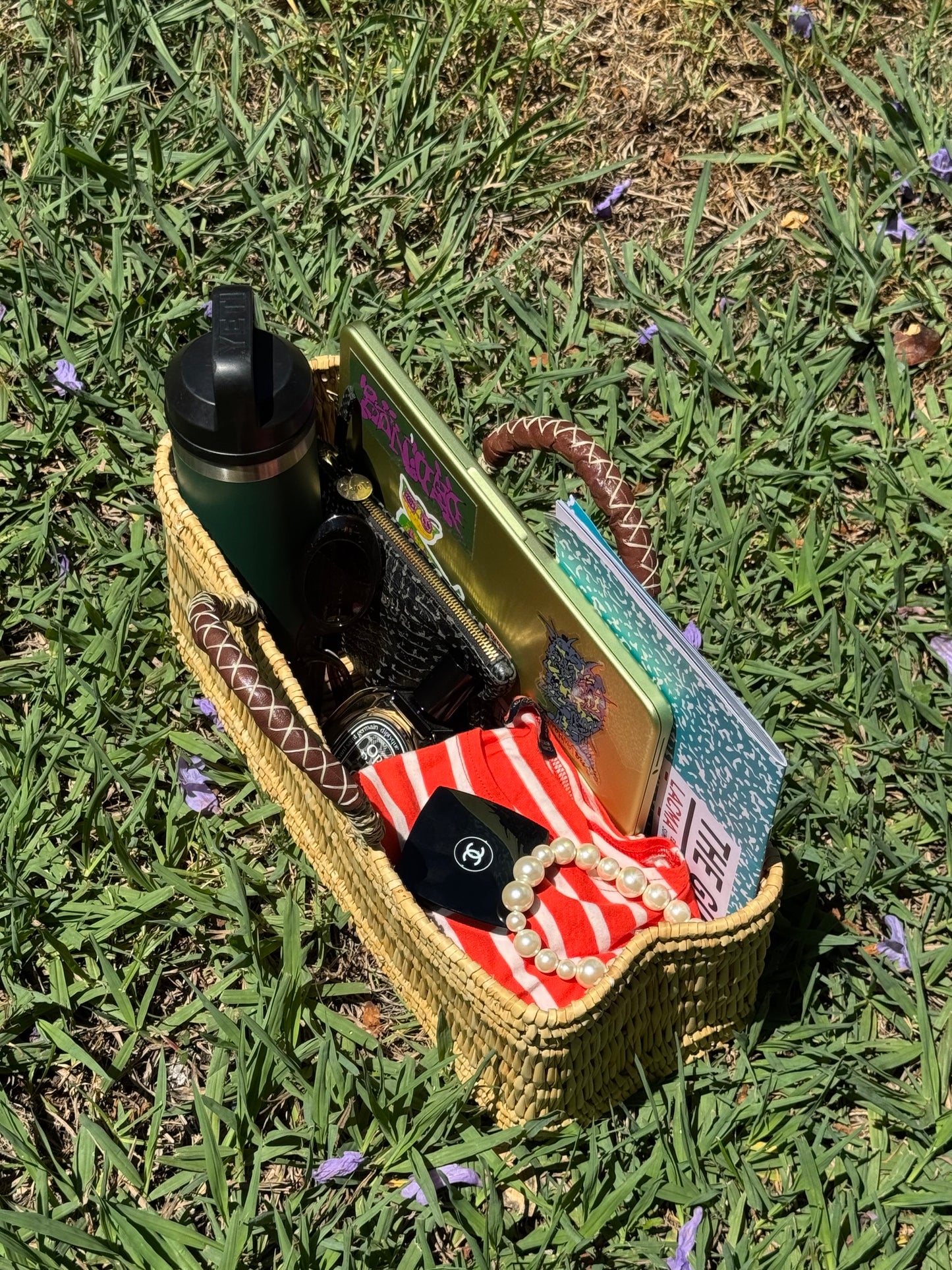 Casablanca Basket Bag