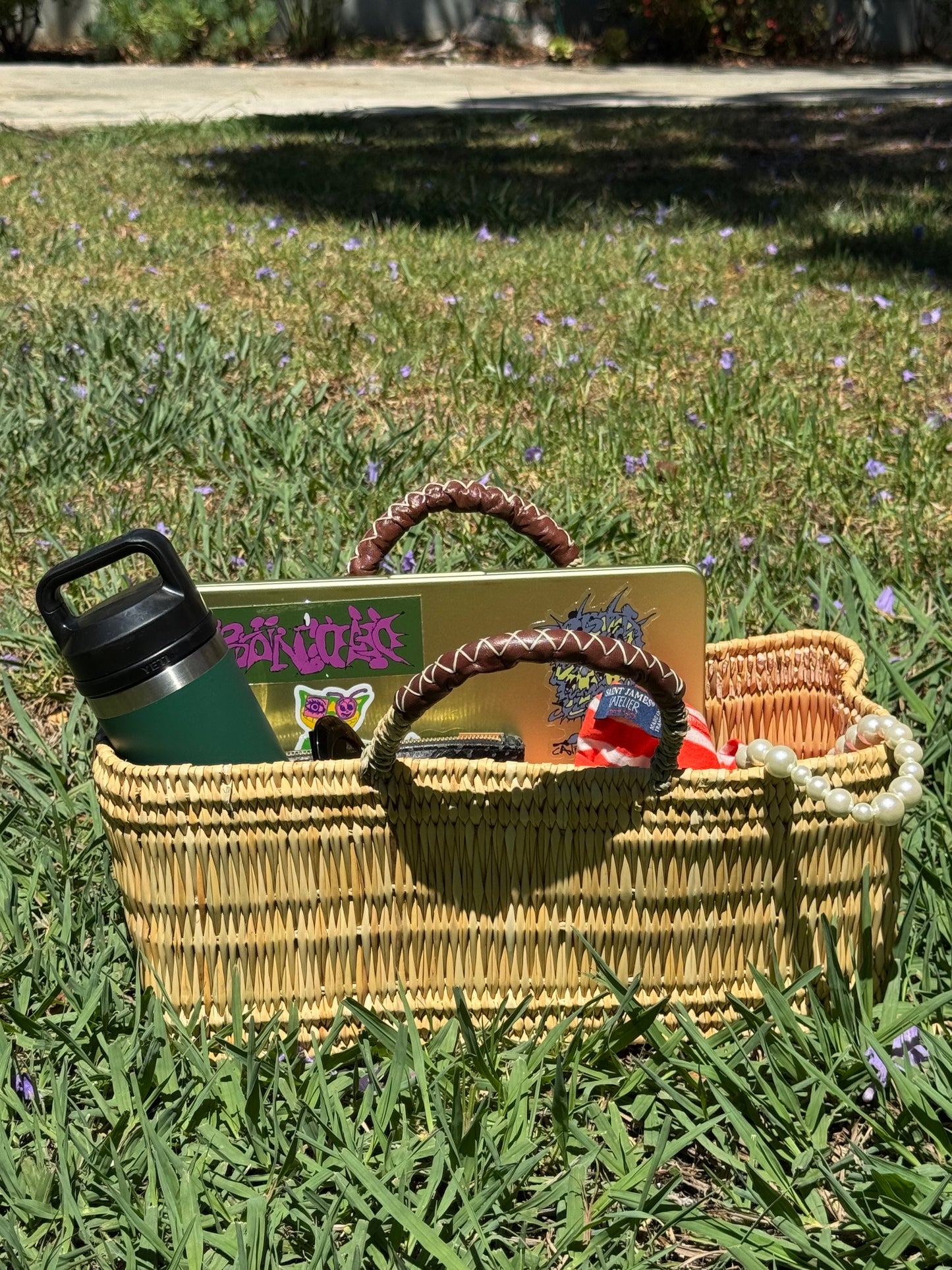 Casablanca Basket Bag