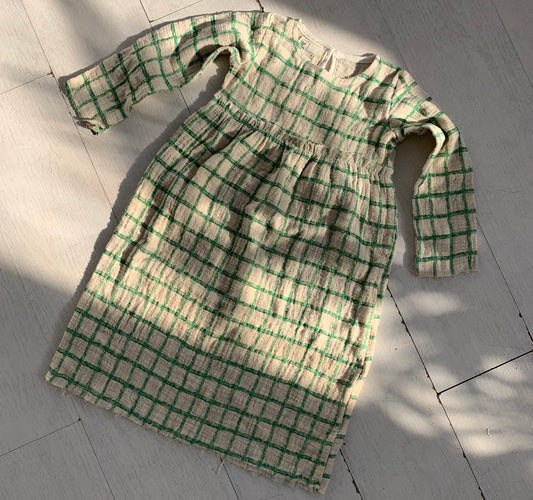 Grid Dress_Green