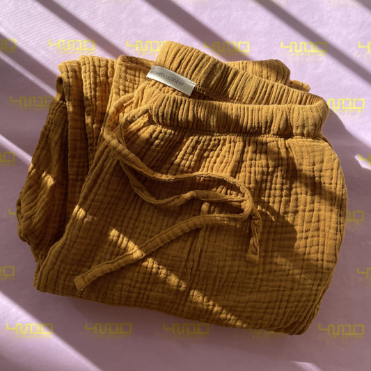 August Pants 2021 Mustard