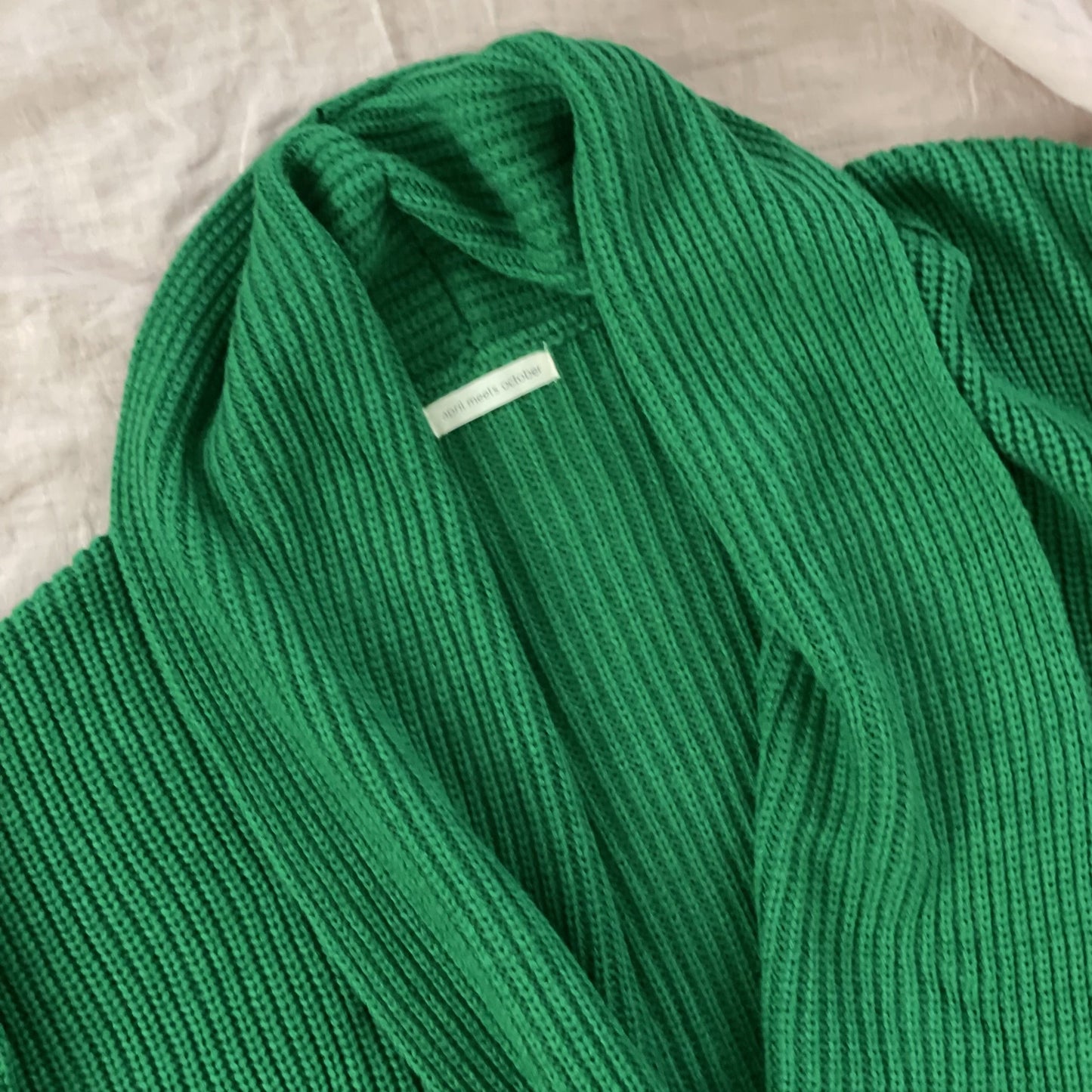 Big Cardigan Kelly Green