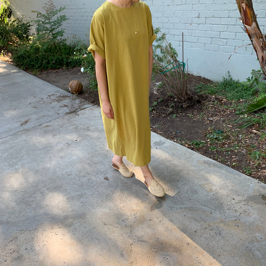 July Dress Lime