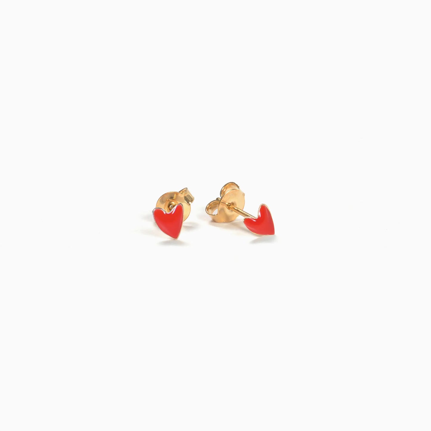 GRANT Heart Earrings Poppy